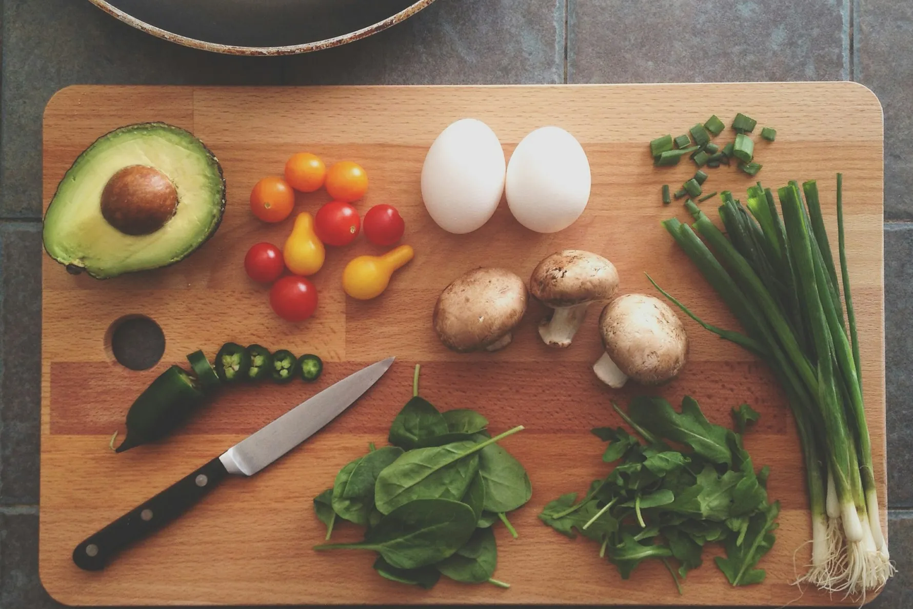 Fresh seasonal ingredients from local farms
