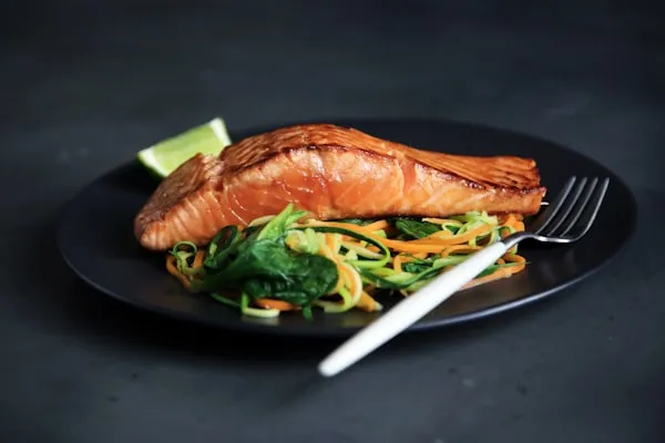 Salmon dish