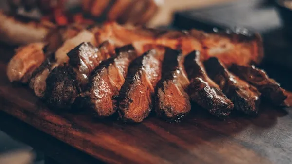 Grilled steak